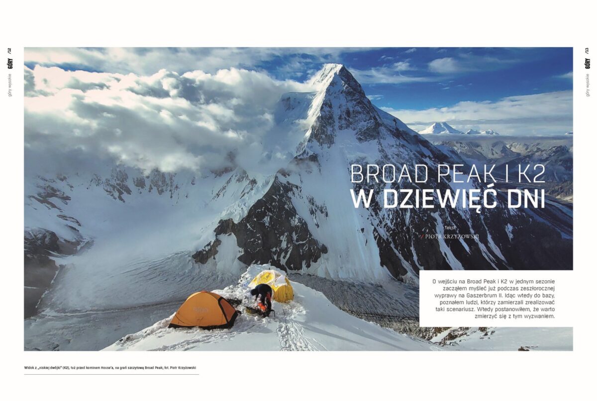 magazyn góry wydanie 290 Broad Peak i K2